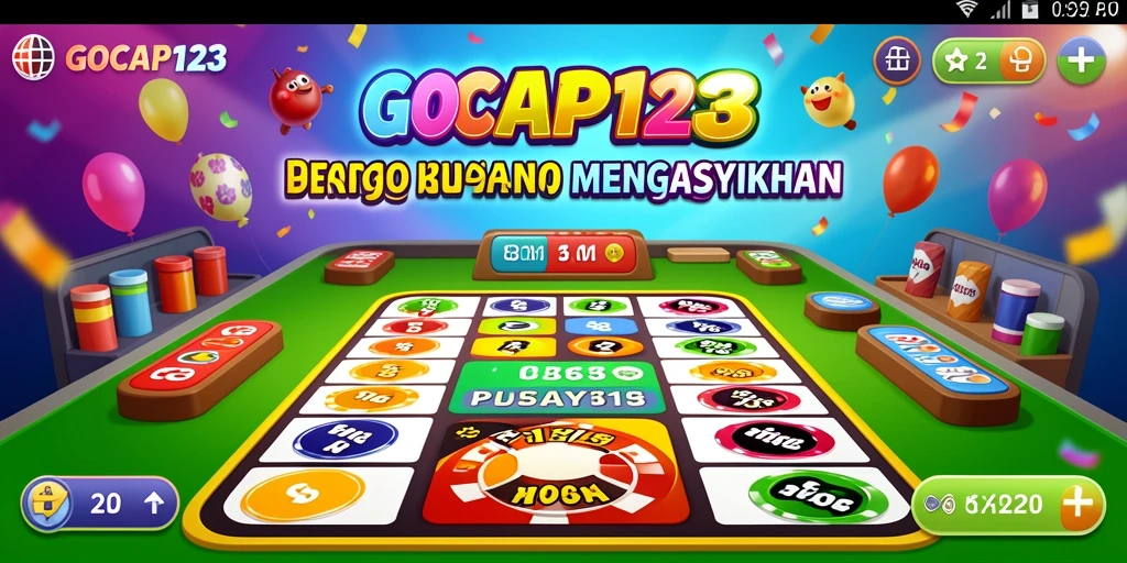 Gameplay menarik Bingo di GOCAP123 yang menggugah adrenalin.