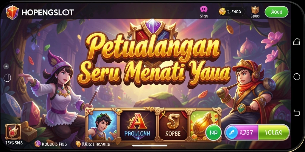 Tampilan gameplay seru dari HOPENGSLOT dengan tantangan menarik.