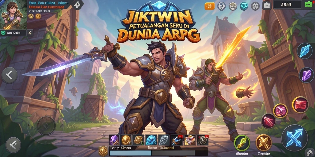 Tampilan menawan dari gameplay JKTWIN dalam pertempuran seru.