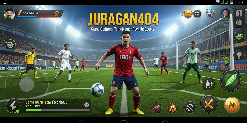 Tampilan gameplay seru dan menegangkan di JURAGAN404.