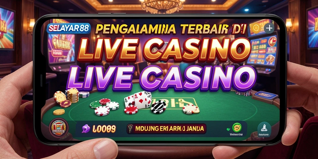 Tampilan gameplay menarik di SELAYAR88 dengan dealer langsung.